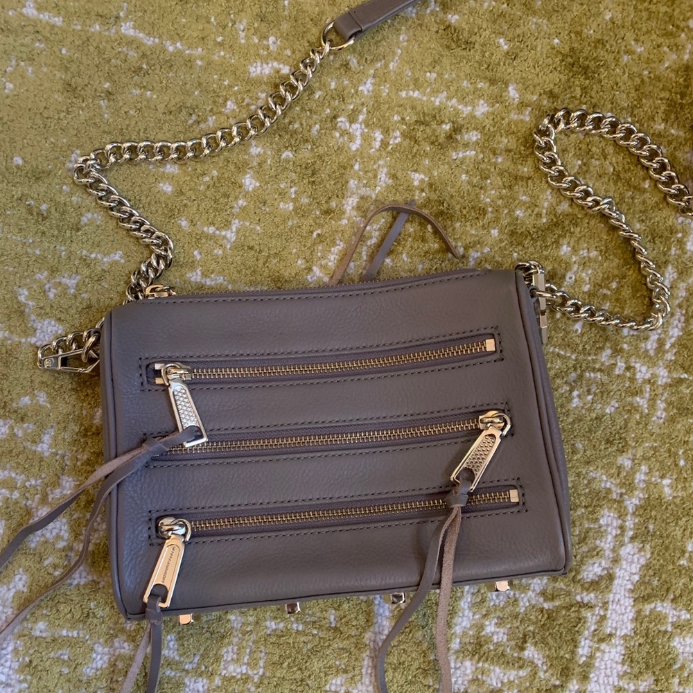 NWOT Rebecca Minkoff 5 Zip Crossbody
